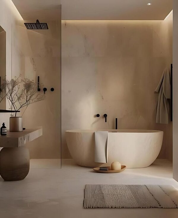 Terrazzo Shell Bathtub