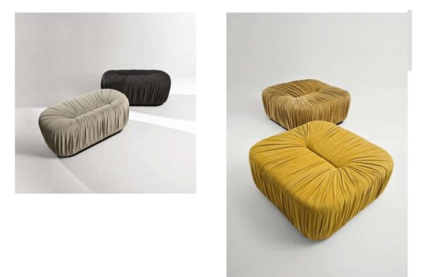 Drape Poufchair