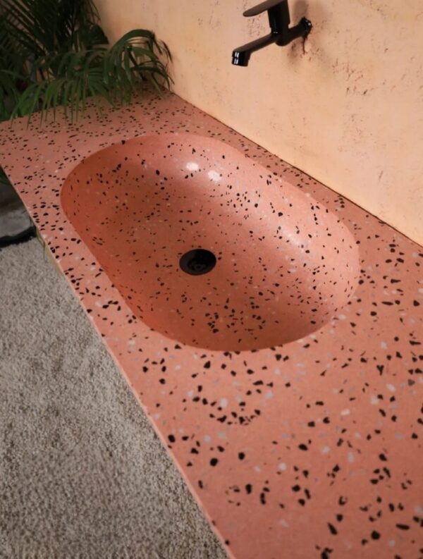 Terrazzo Vanity Basin